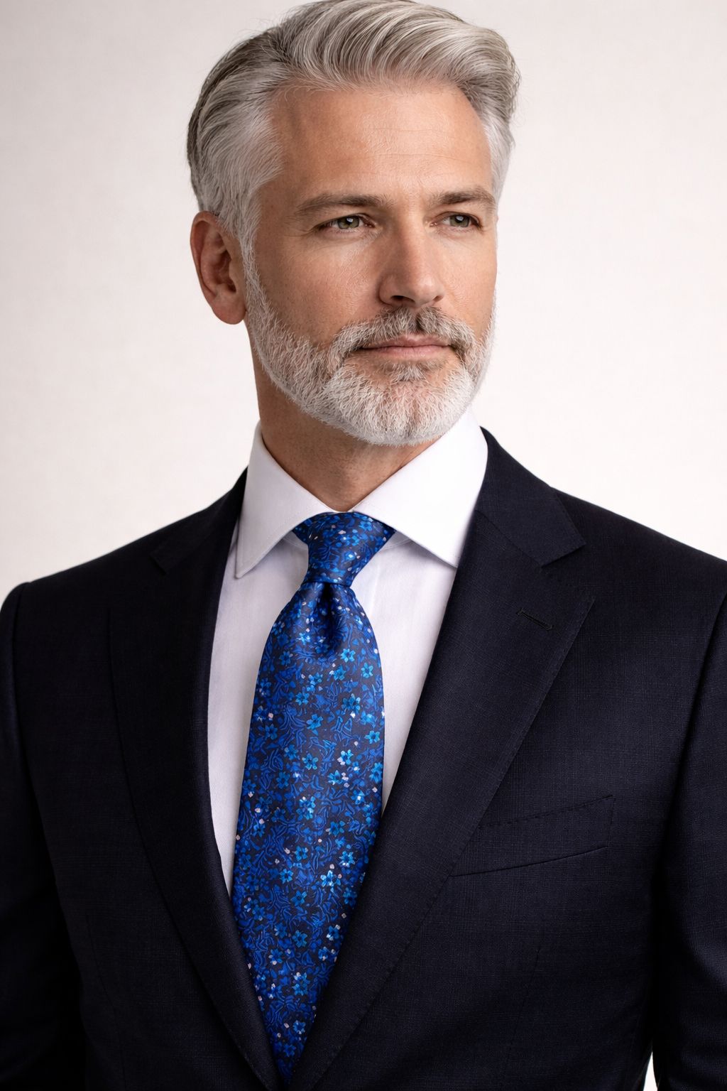 Seven Folded Dokuma El İşi İpek Kravat